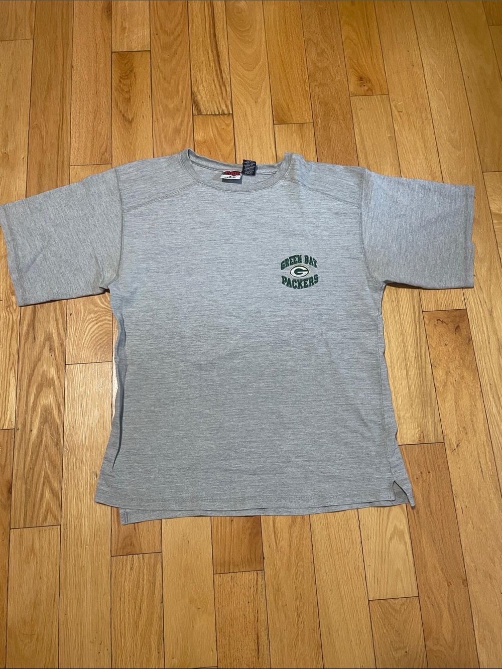 edge Gray Green Bay Packers Short Sleeve Tee